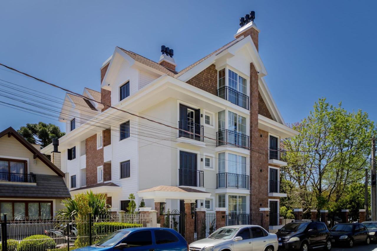 Novo Maravilhoso Apartamento No Centro - Gramado Apartment Bagian luar foto